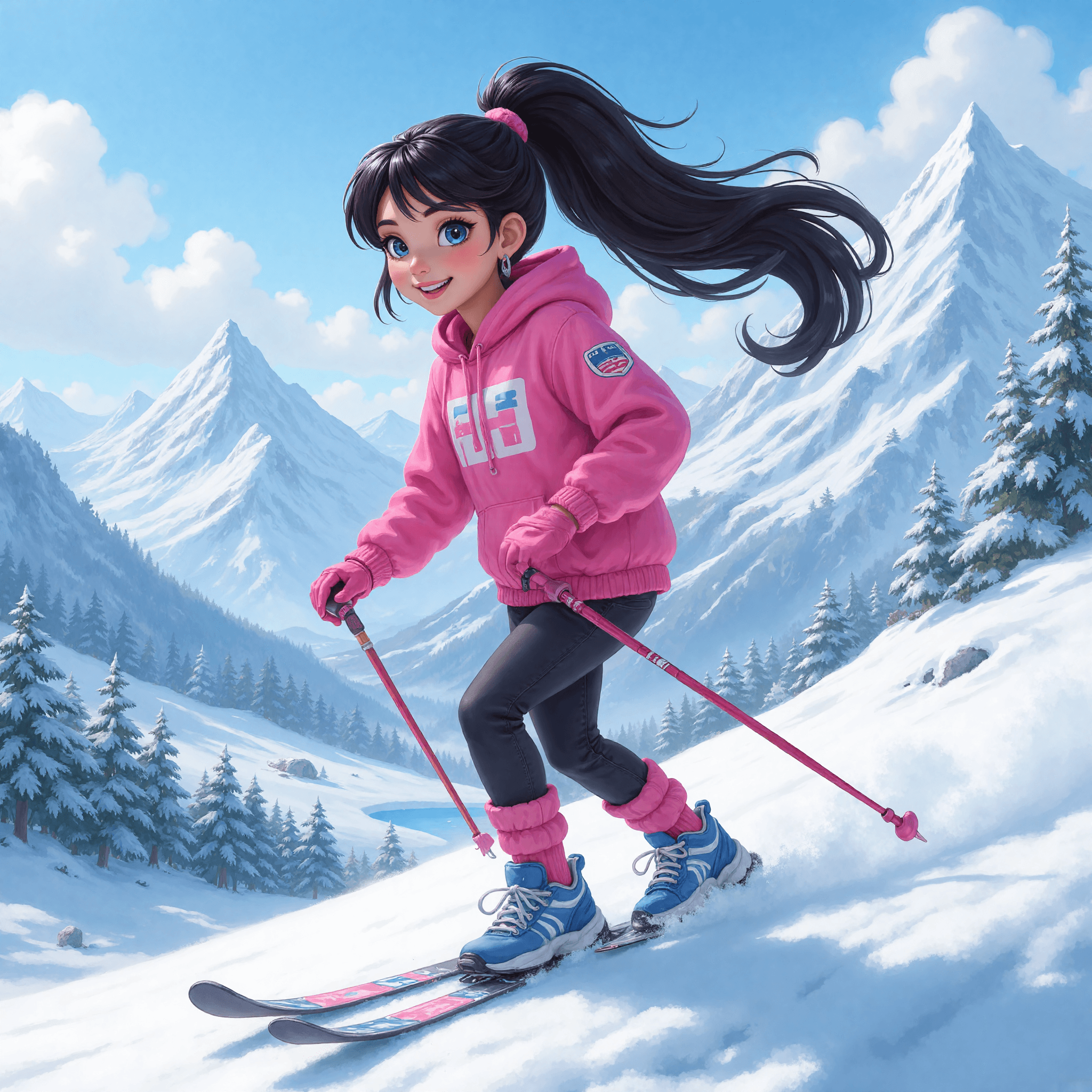 Ponytail Pastel Princess